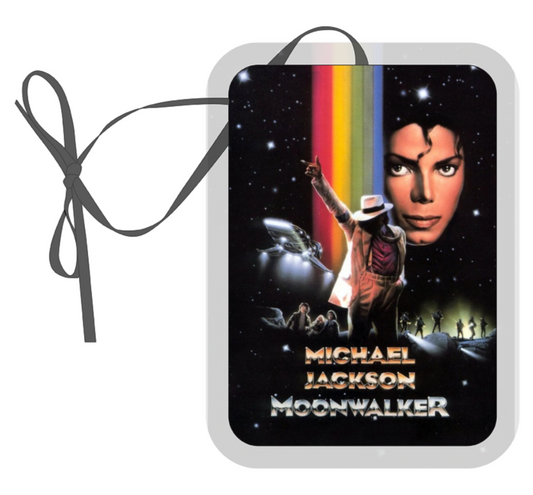 Moonwalker, Michael Jackson, Hanging Air Freshener, Car Air Freshener, Retro