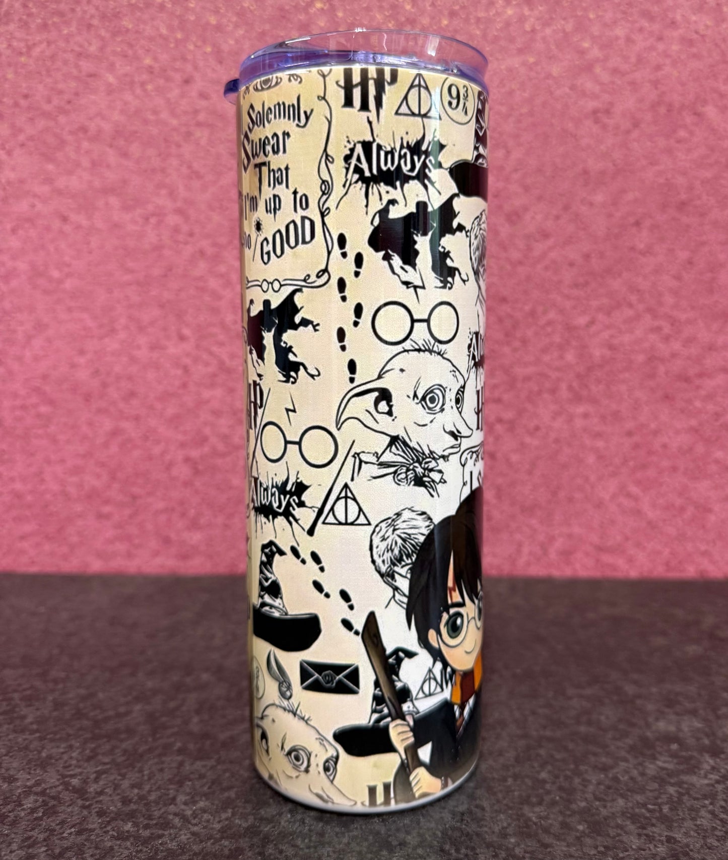 Harry Potter, 20oz Tumbler, Insulated, Stainless Steel, Hot & Cold use