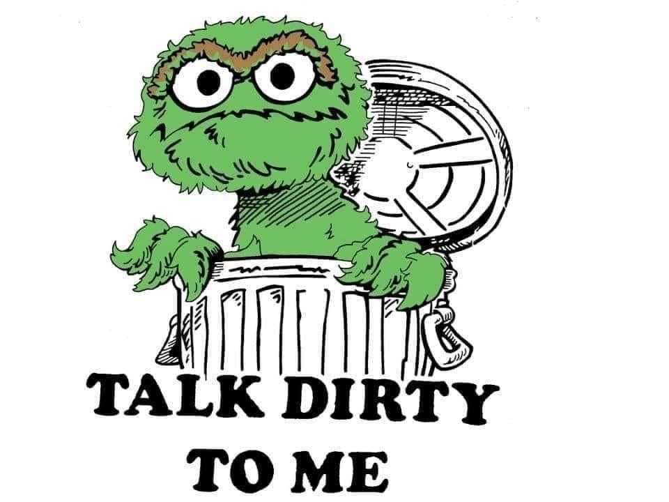 Grouch, Talk Dirty to Me, Coaster, Cushion, Water Bottle, Keyring, Travel Mug