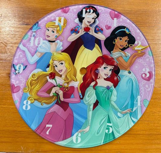 Princess Design, Toughened Glass Clock