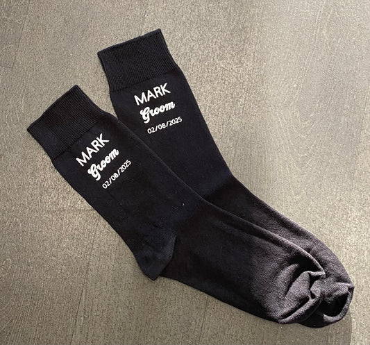 Personalised Wedding Socks! Wedding, Groom, Best Man, Grooms Man, Father of the Bride