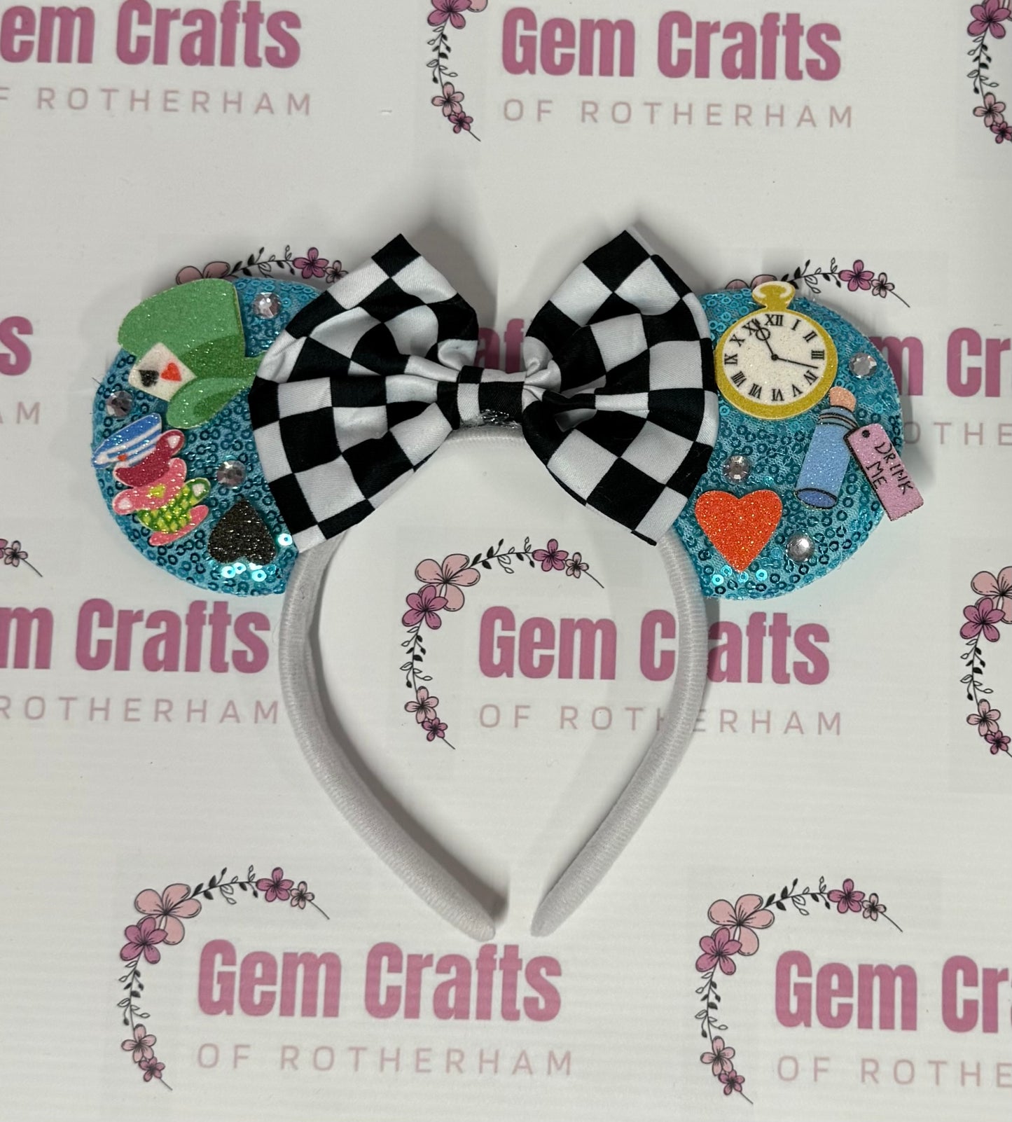 Mouse Ears, Alice, in Wonderland, Headband