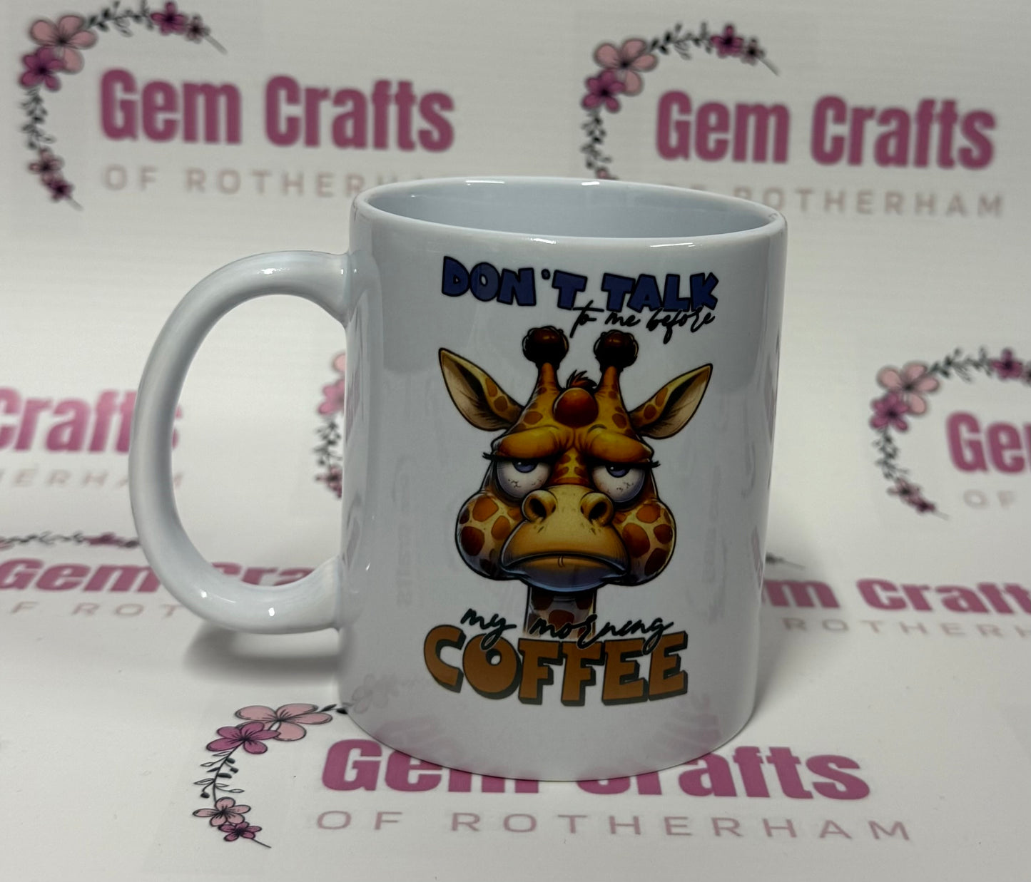 Dont talk to me before coffee, 11oz,  Ceramic Mug, Personalised