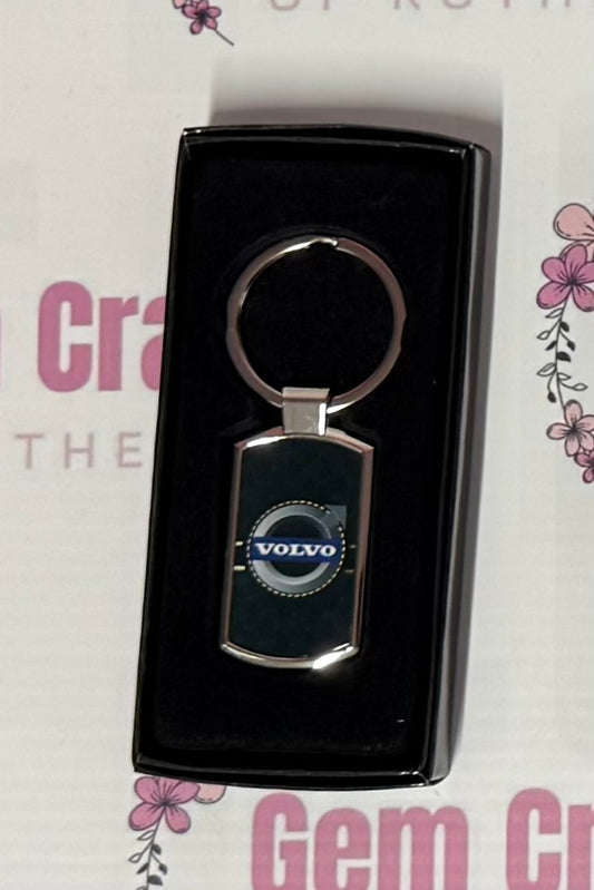 Volvo, Metal Keyring, Key Ring