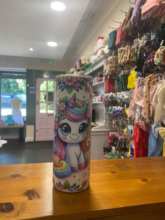 Unicorn, 20oz Tumbler, Insulated, Stainless Steel, Hot & Cold use