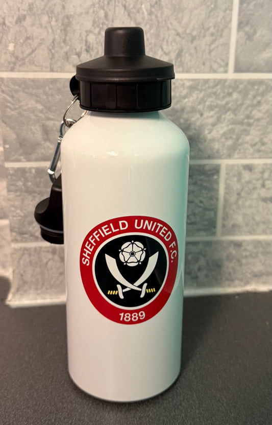 SUFC, Sheffield United, Water Bottle, Football