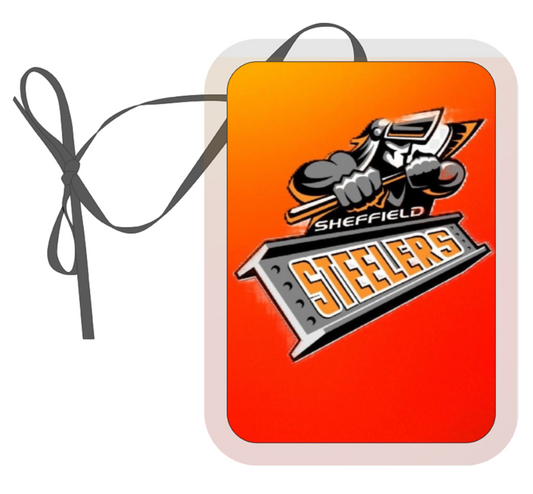 Sheffield, Steelers, Hanging Air Freshener, Funny Car Air Freshener