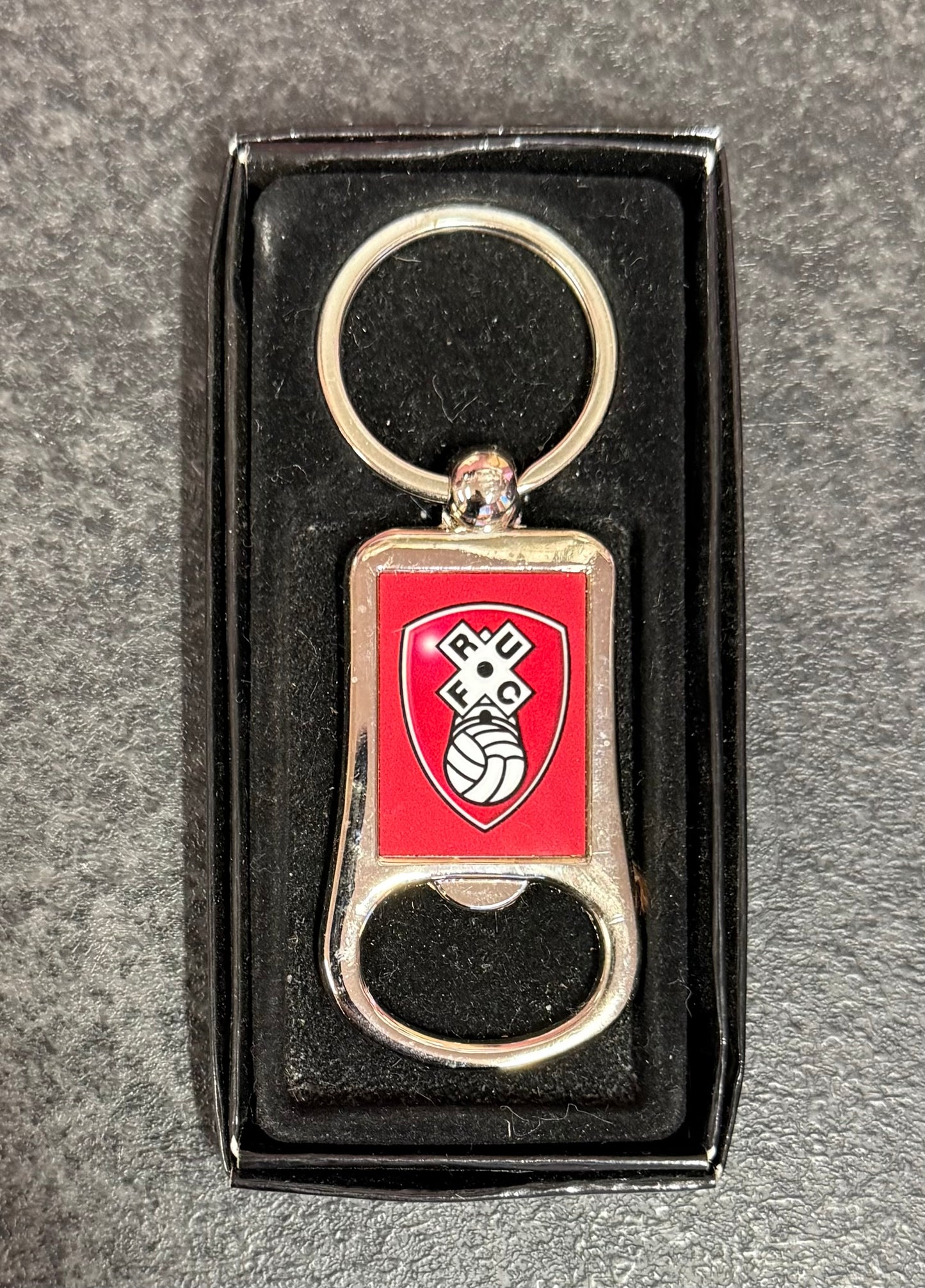 Rotherham Football, Metal Bottle Opener Keyring, Key Ring