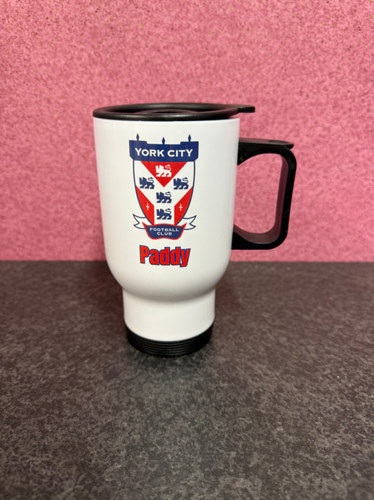 York City, Travel Mug, Thermos, Personalised