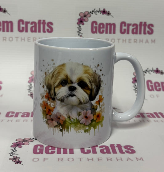 Shih Tzu, 11oz Ceramic Mug, Cute, Dog