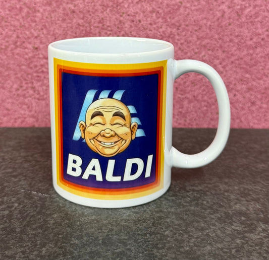 Baldi, Ceramic Mug & Coaster, Tea, Coffee, Joke, Funny
