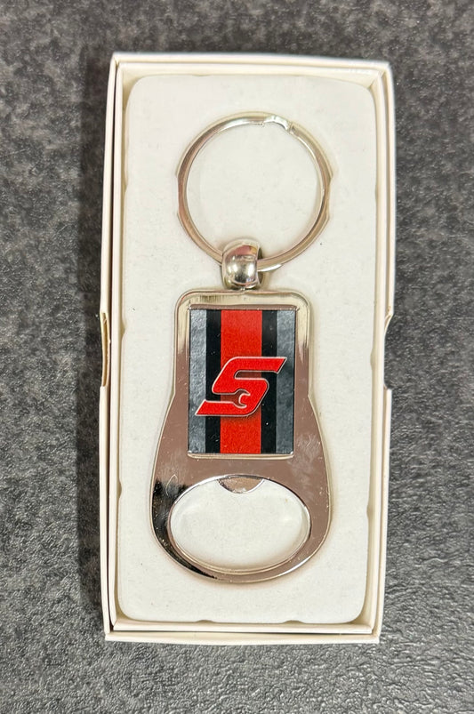 Snap on, Metal Bottle Opener Keyring, Key Ring