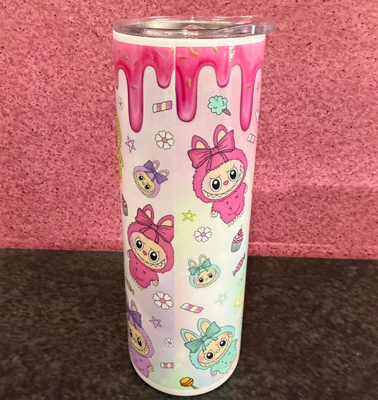 Labubu, 20oz Tumbler, Insulated, Stainless Steel, Hot & Cold use, Personalised