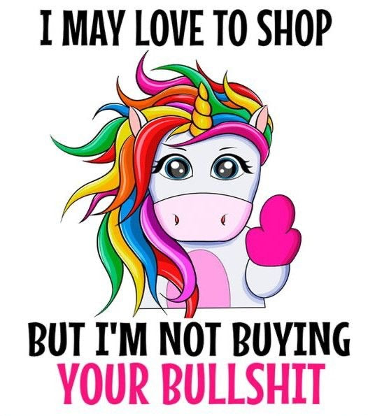 I Love Shopping, But I’m Not Buying Your Bullshit, Coaster, Cushion, Water Bottle, Keyring, Travel Mug,