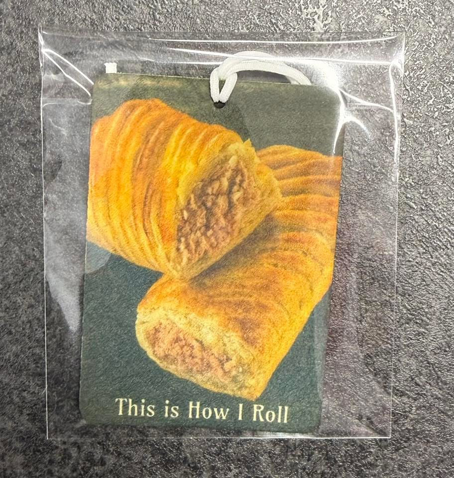 This is how I roll, Sausage Roll, Hanging Air Freshener, Car Air Freshener