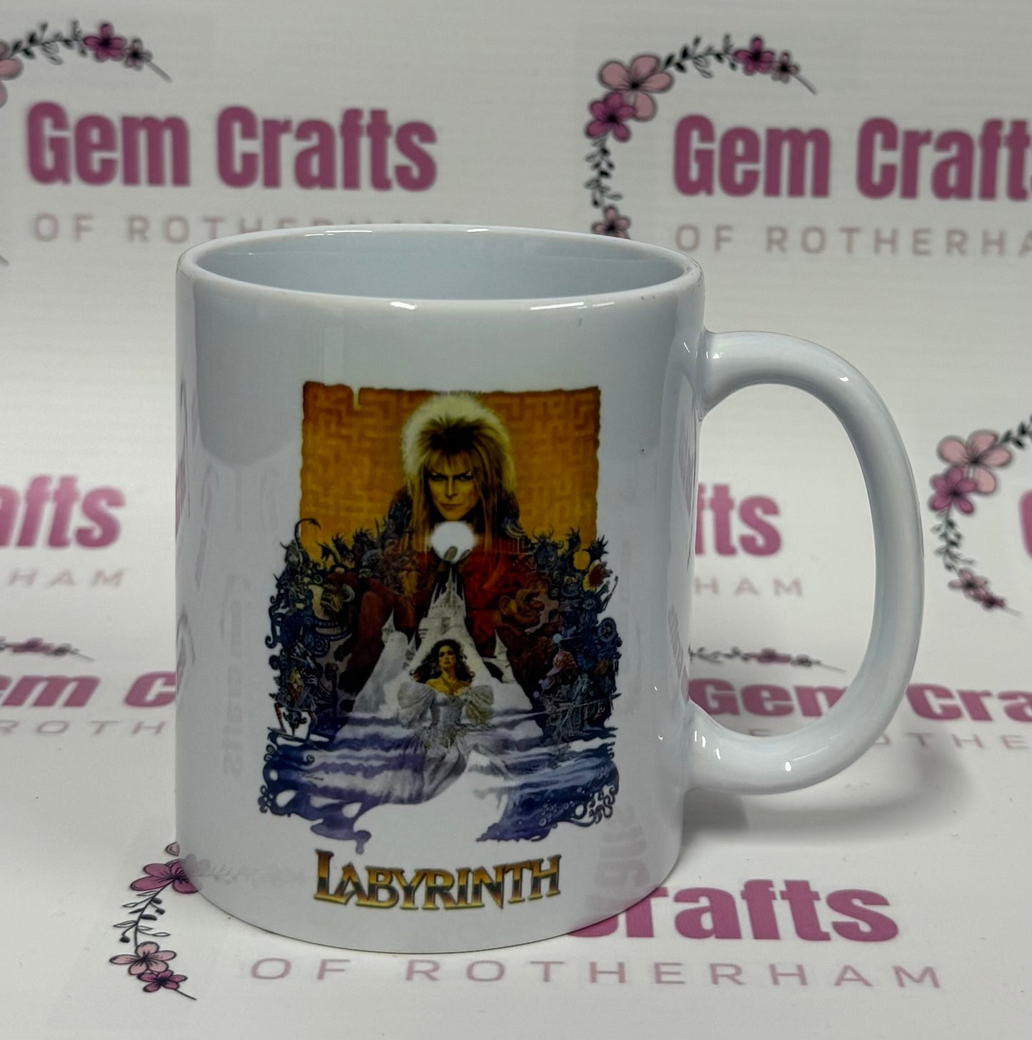 Labyrinth, David Bowie, Ceramic Mug & Coaster