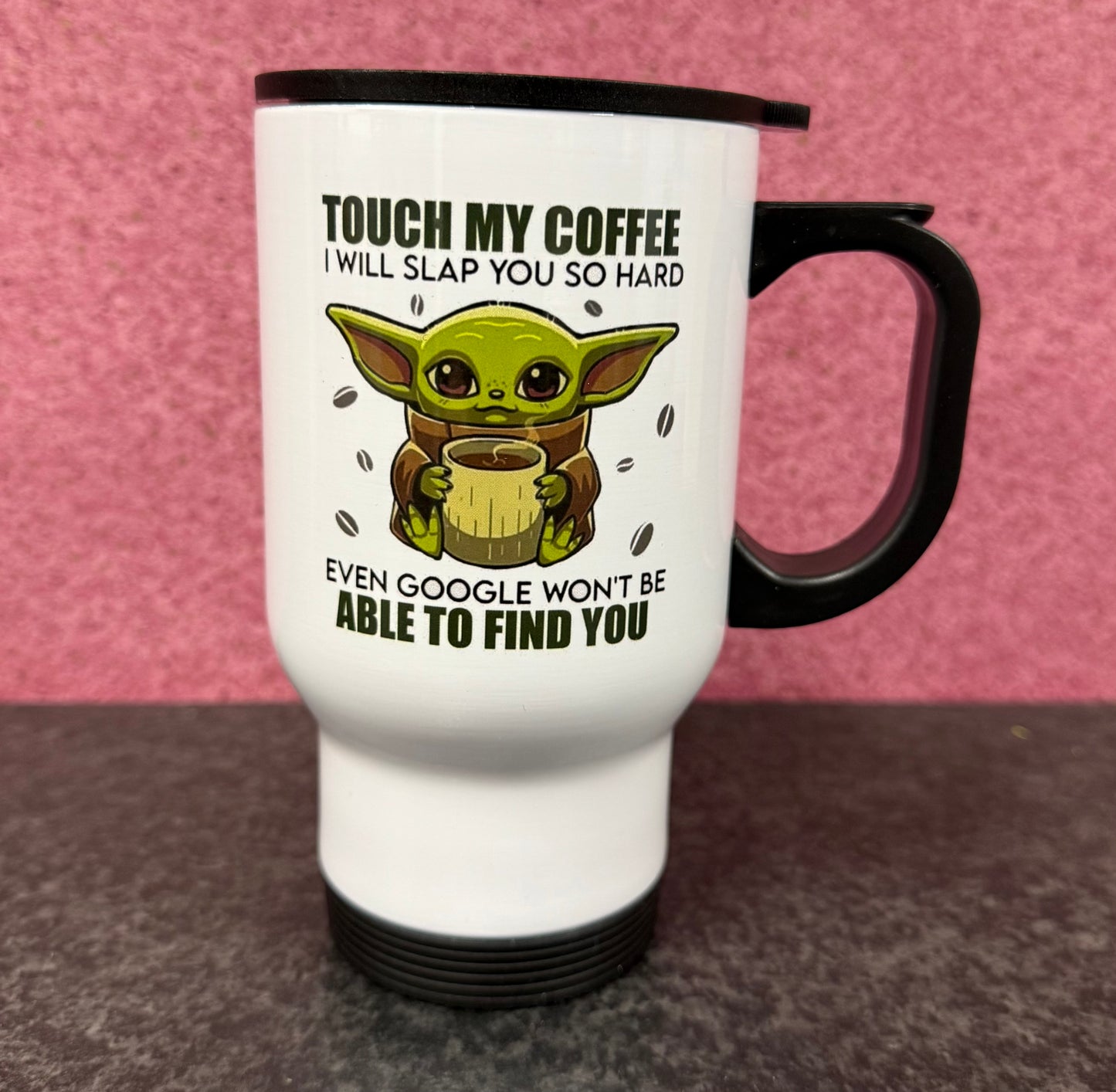 Even Google won’t find you, Thermos, Travel Mug