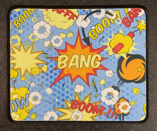 Bang Design, Fabric Mouse Mat, Desk Saver, Gamer, Work, Computer