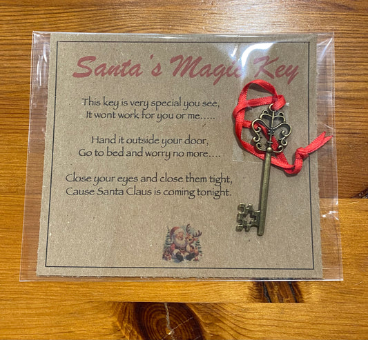 Santas Magic Key, Christmas, Novelty, Santa Bell