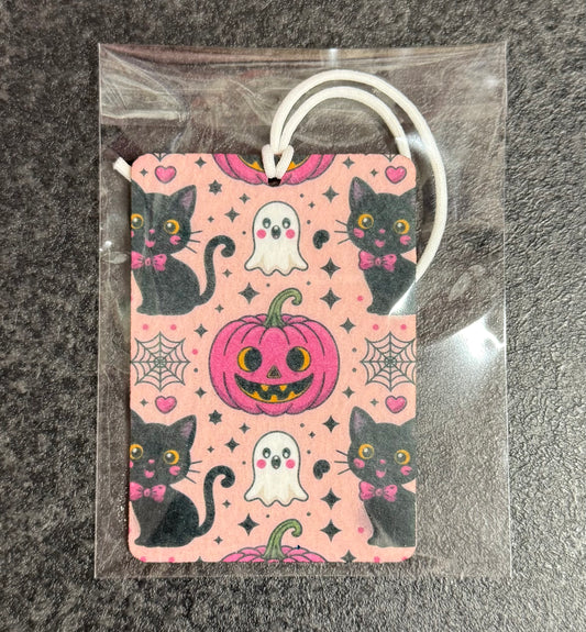 Halloween, Hanging Air Freshener, Funny Car Air Freshener, Girly