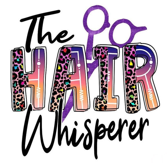 The Hair Whisperer, Coaster, Cushion, Water Bottle, Keyring, Travel Mug, Valentines