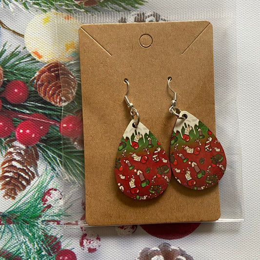 Handmade Earrings, Funny, Rude, Penis, Willy, Dick, Christmas