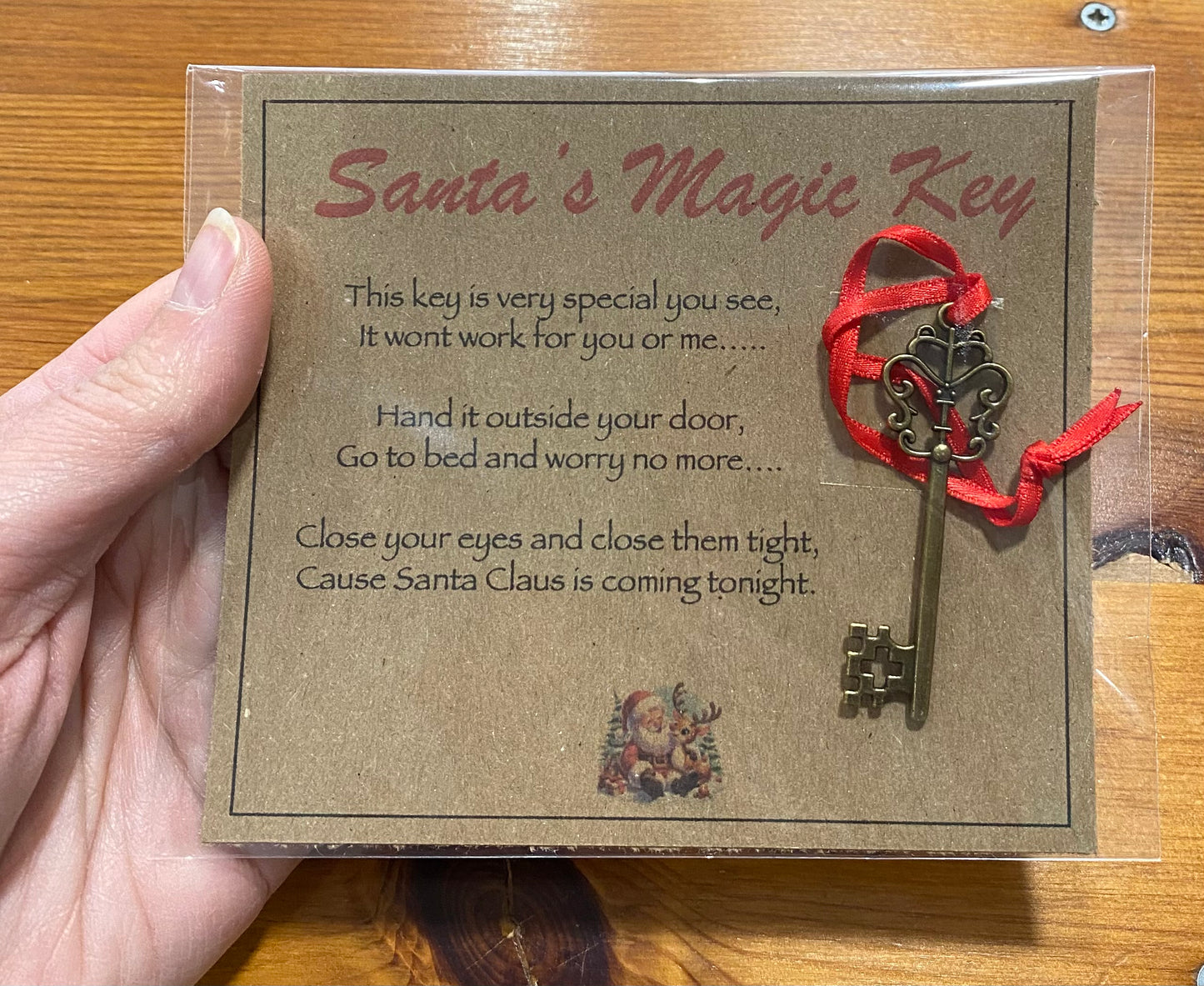 Santas Magic Key, Christmas, Novelty, Santa Bell