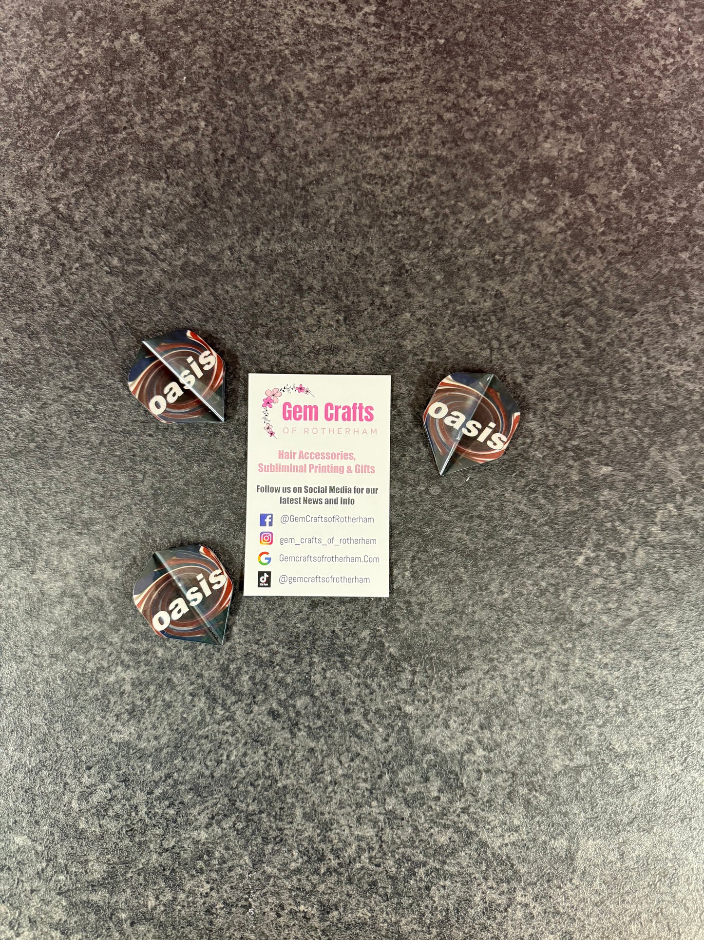 Oasis Dart Flyts, Dart Flights, Set of 3, Union Jack