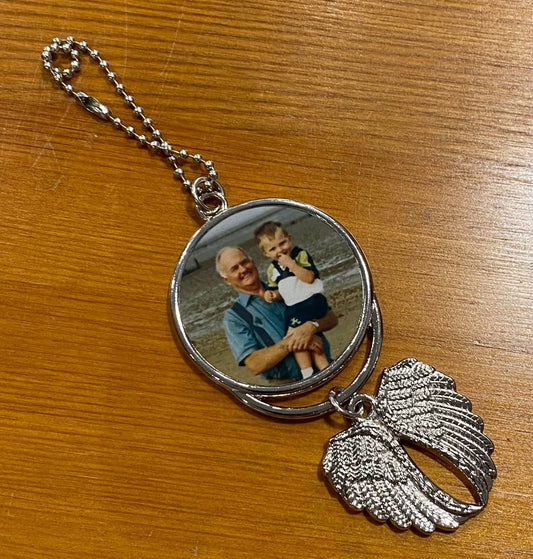 Personalised Angel Wings, Car, Family, Wedding, Memorial