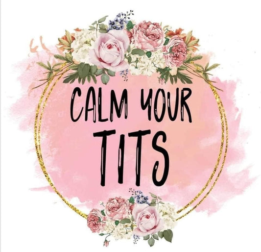 Calm Your Tits, Ceramic Mug, Coaster, Cushion, Water Bottle, Keyring, Travel Mug