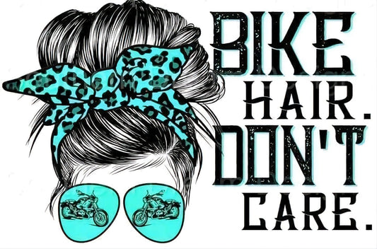 Bike Hair, Don’t Care, Coaster, Cushion, Water Bottle, Keyring, Travel Mug