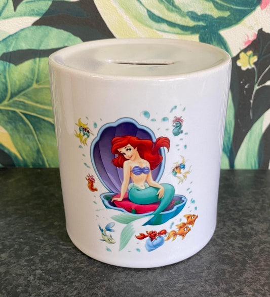 Mermaid Money Box, Piggy Bank, Savings, Ceramic Money Box, Personalisation