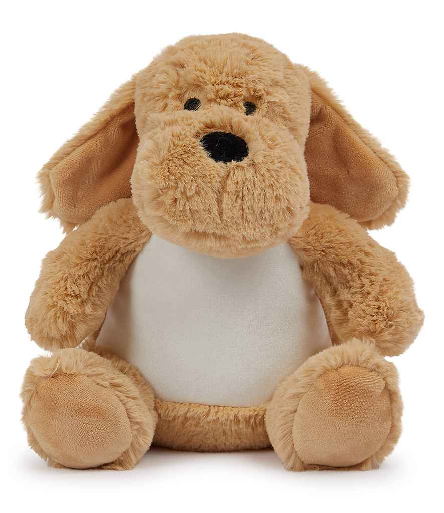 Brown Dog, Mini Mumbles Bear, Print Me Bear, Personalised Soft Toy