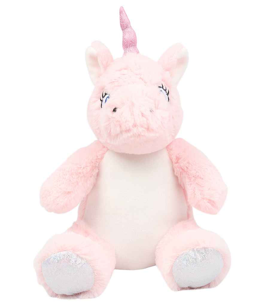 Pink Unicorn, Mini Mumbles Bear, Print Me Bear, Personalised Soft Toy