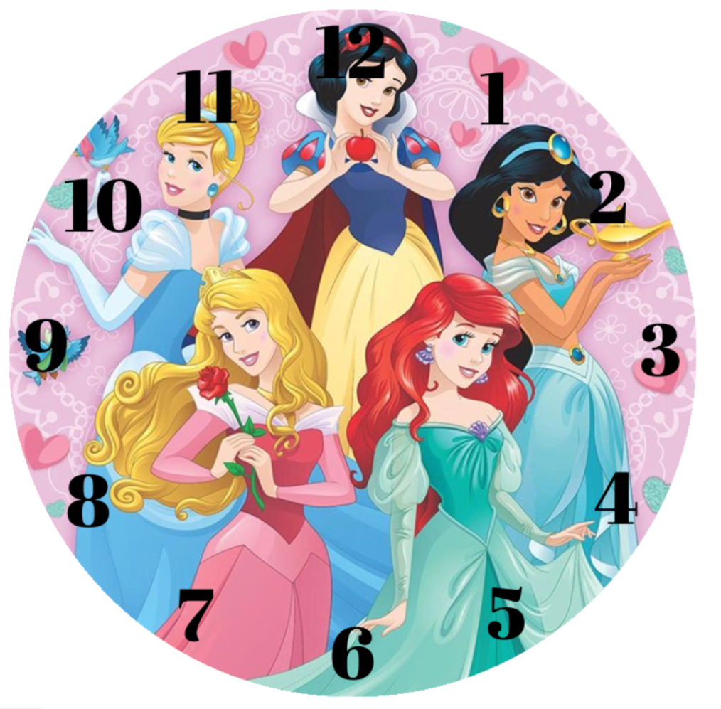 Princess Design, Toughened Glass Clock