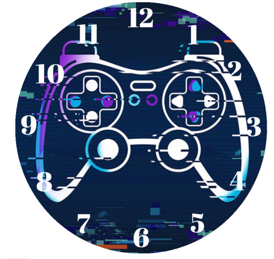 Gamer Controller Design, Toughened Glass Clock