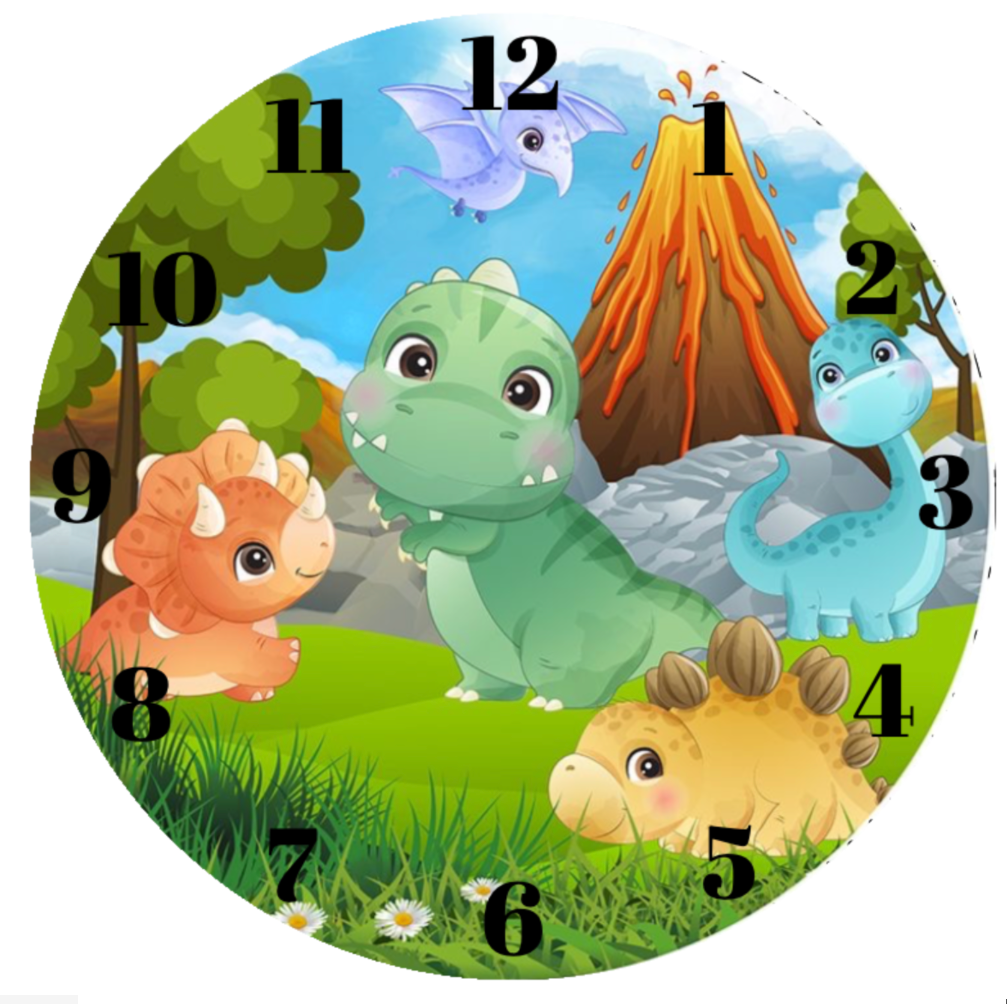 Dinosaur Design, Toughened Glass Clock