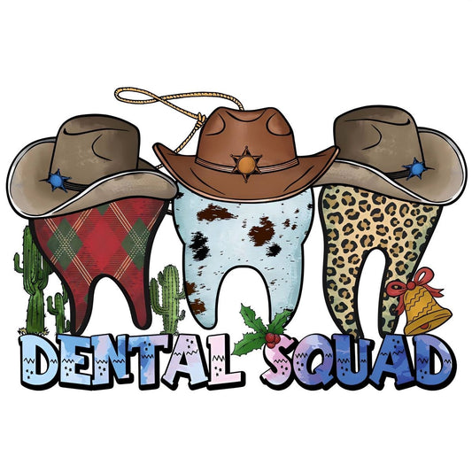 Dental Squad, Coaster, Cushion, Water Bottle, Keyring, Travel Mug