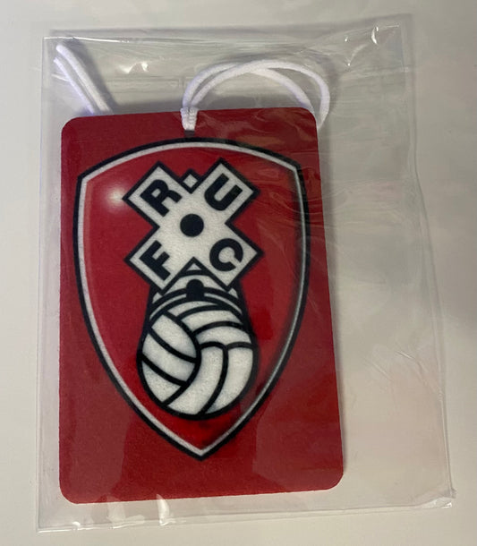 Hanging Air Freshener, Rotherham United, Car Air Freshener