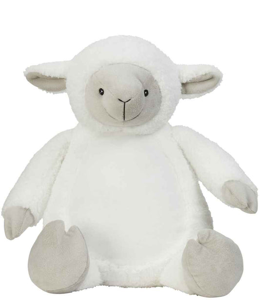 Lamb, Sheep, Mumbles Bear, Personalised Soft Toy