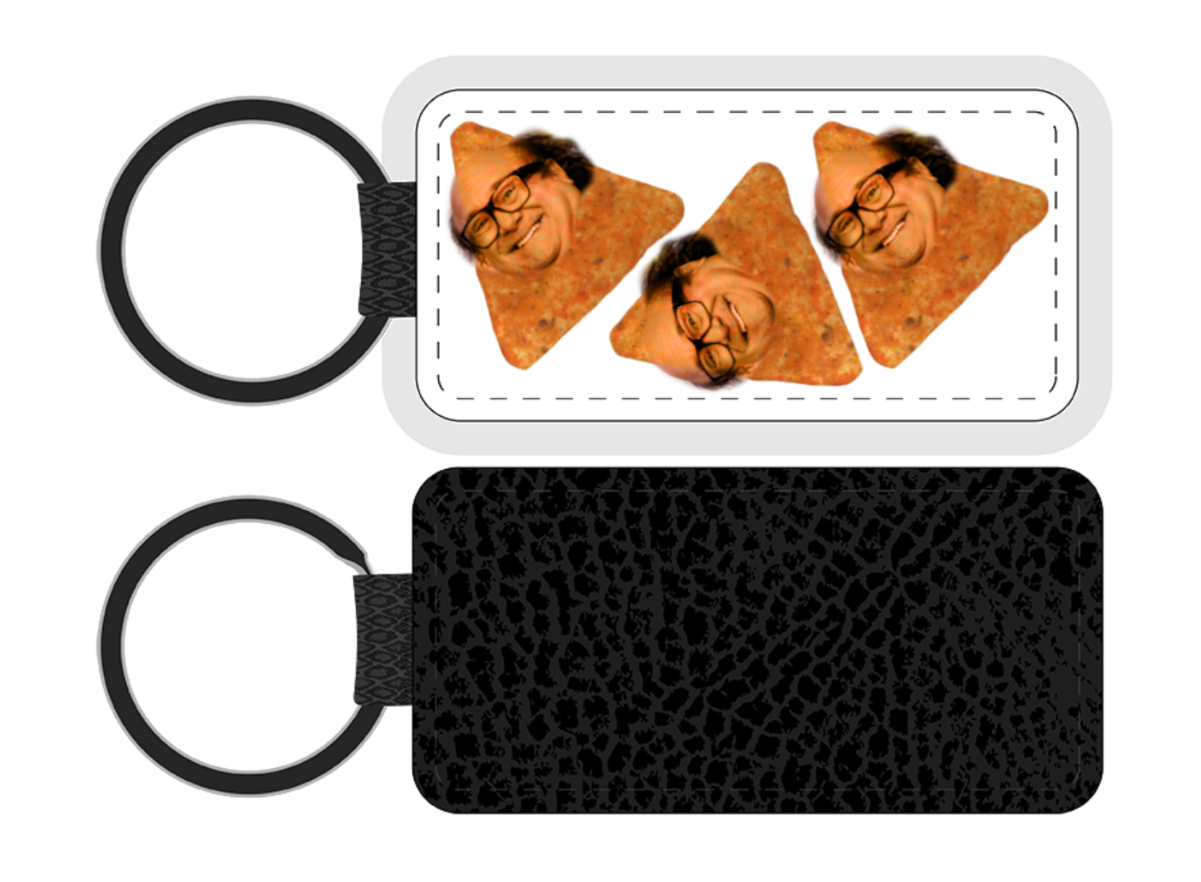 Danny Dorito, Danny Devito, Travel Mug, Ceramic Mug, Coaster, Cushion, Water Bottle, Keyring