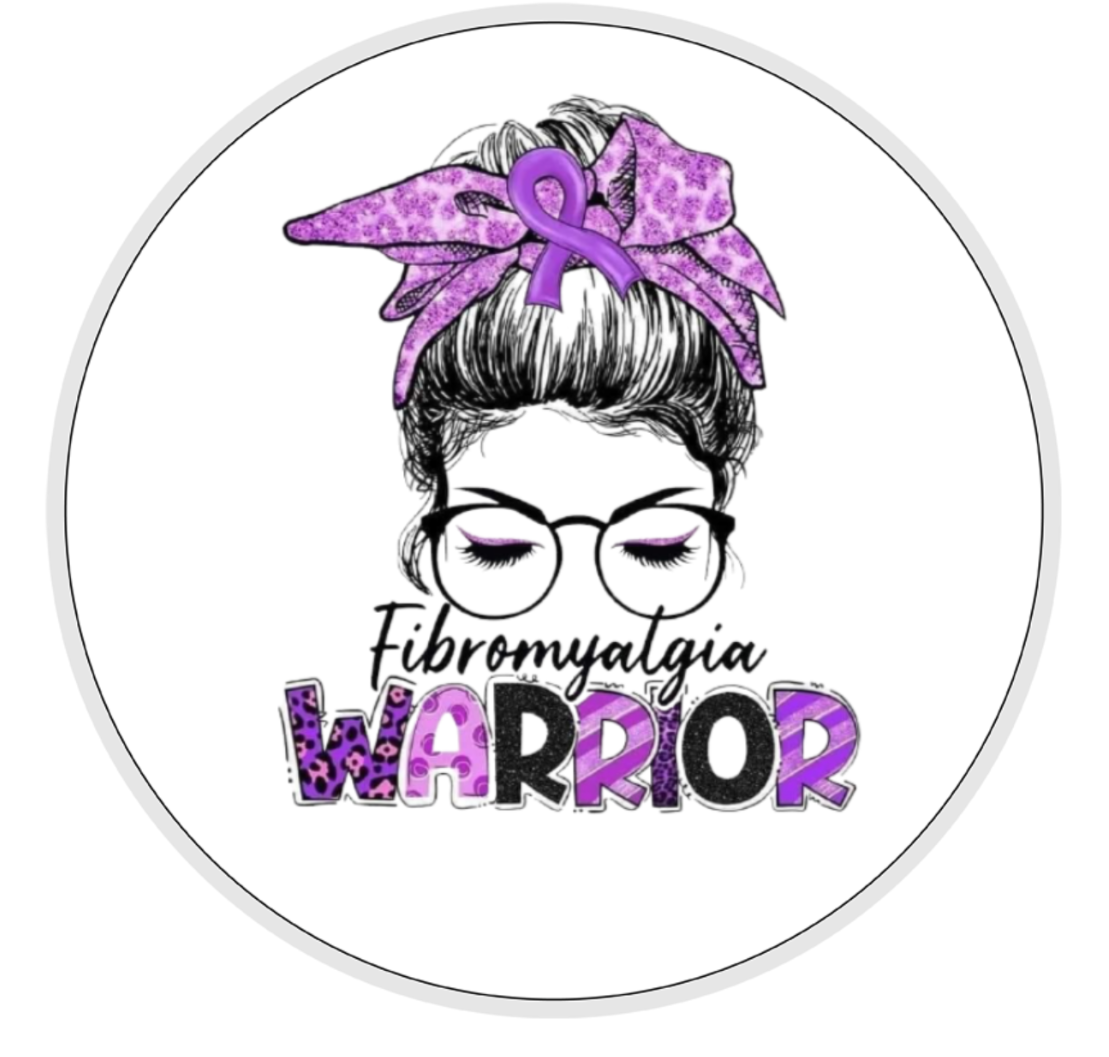 Fibromyalgia Warrior, Travel Mug, Ceramic Mug, Coaster, Cushion, Water Bottle, Keyring