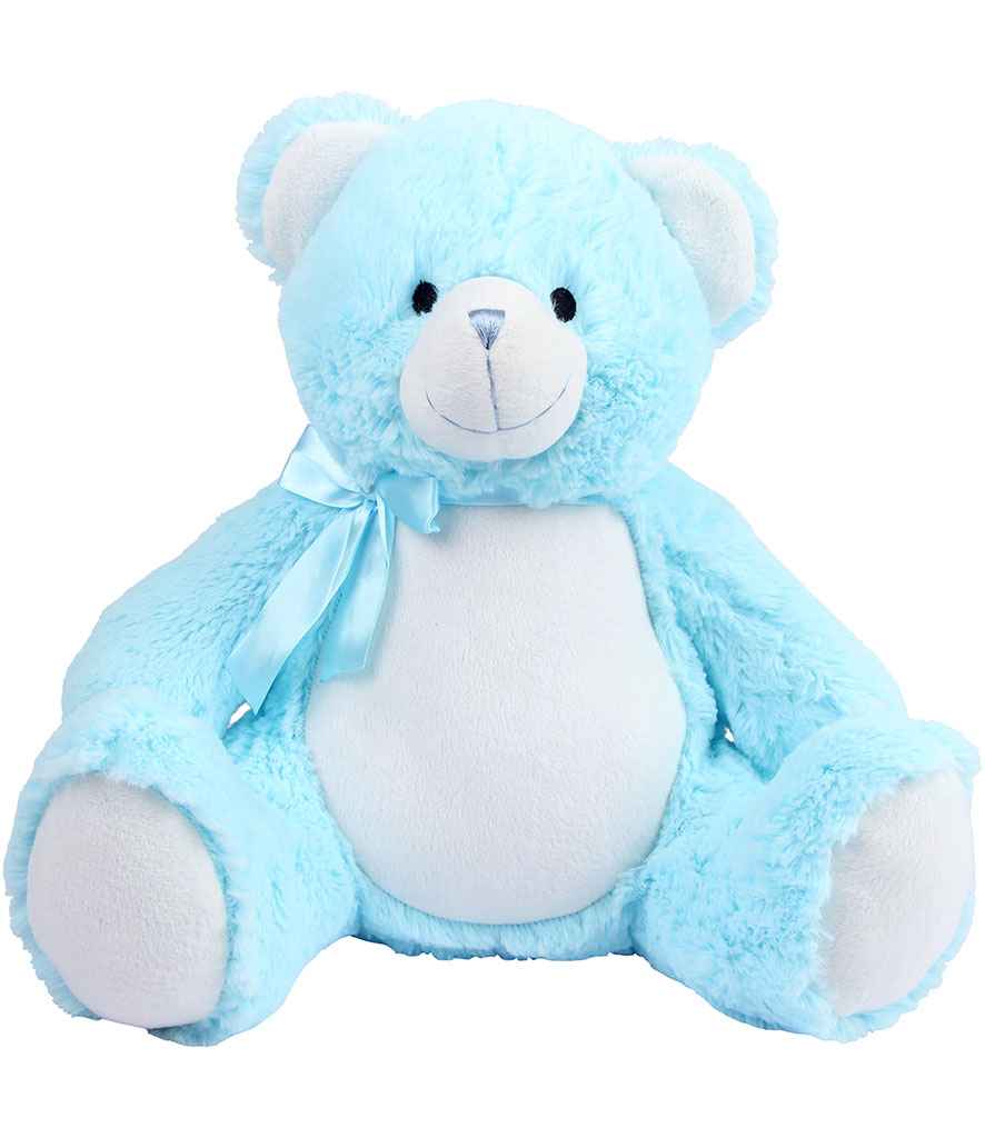 Blue Bear, Mumbles Bear, Personalised Soft Toy