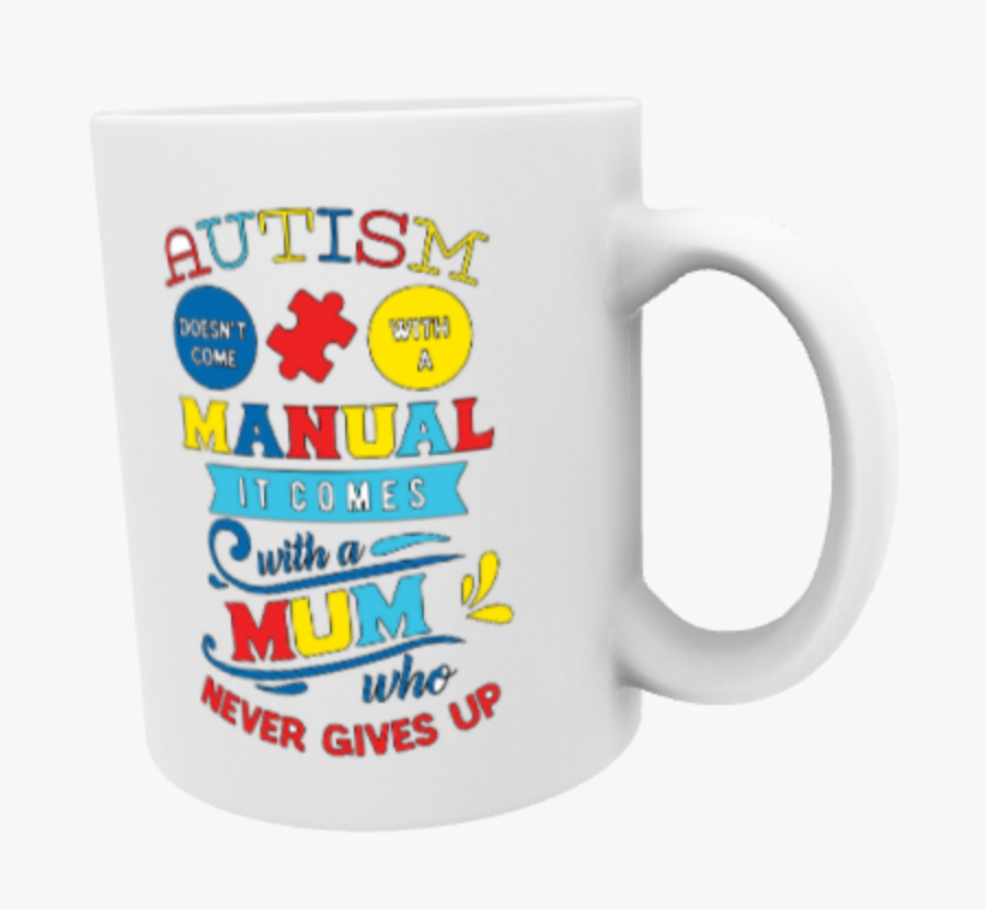 Autism Mum Ceramic Mug, Coaster, Cushion, Water Bottle, Keyring