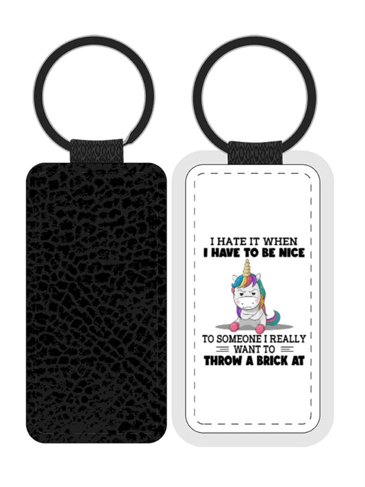 I Hate to Be Nice, Ceramic Mug, Coaster, Cushion, Water Bottle, Keyring, Travel Mug