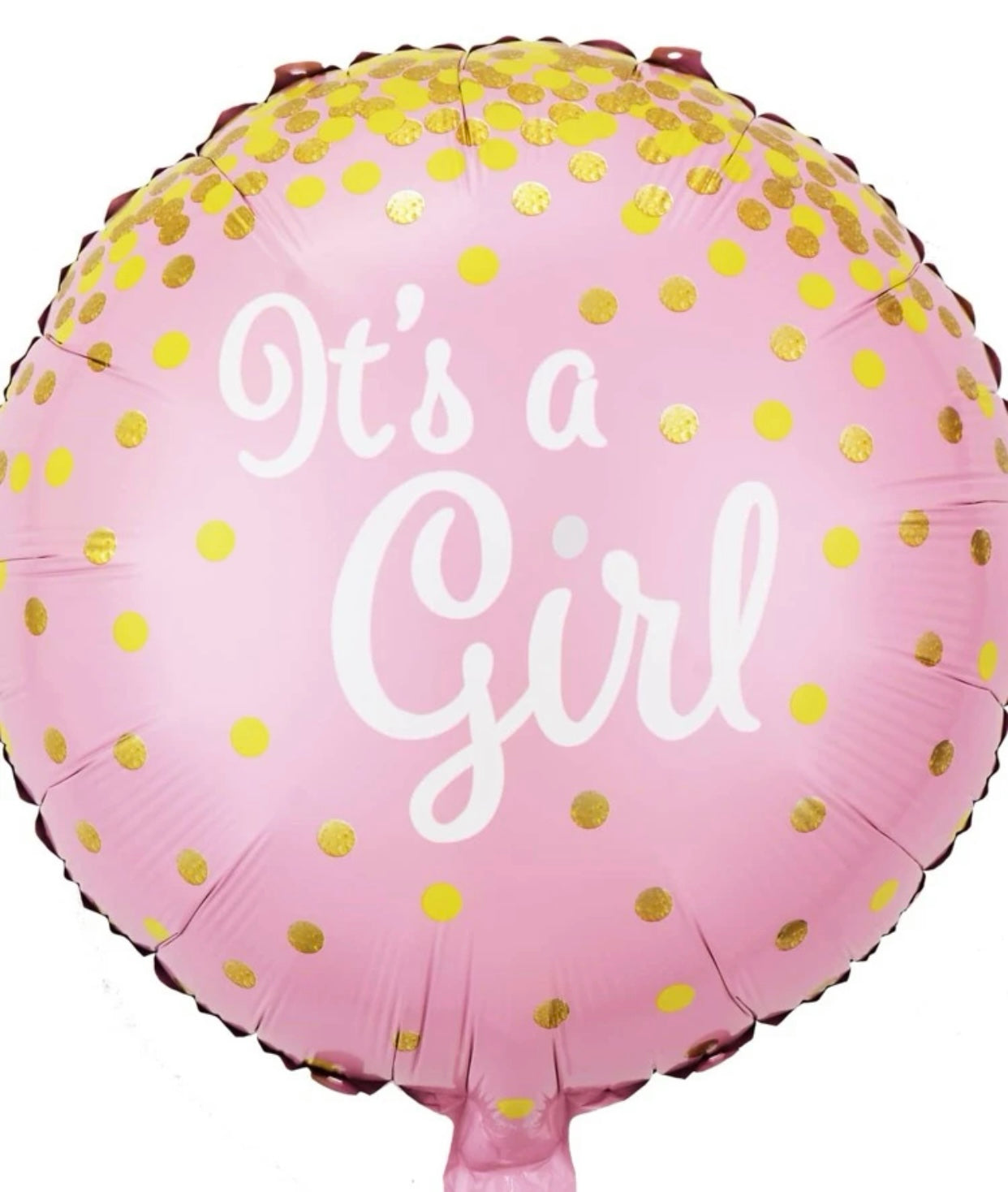 Baby Girl Foil Balloon Set, Party Decoration, Balloon, Baby Shower Kit, Gender Reveal, 5 Piece