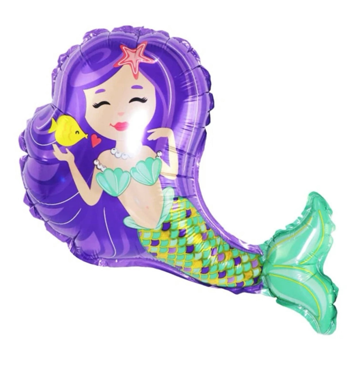 Mermaid Foil Balloon Set, Party Decoration, Balloon, Birthday Party Kit, Mermaid Birthday, 3 Piece