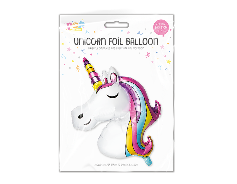Unicorn Large Foil Balloon, Party Decoration, Balloon, Birthday