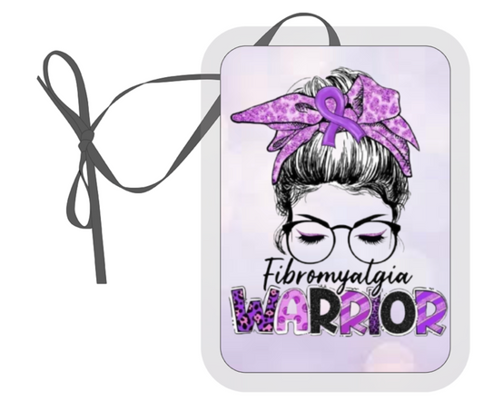 Hanging Air Freshener, Fibro Warrior, Funny Car Air Freshener