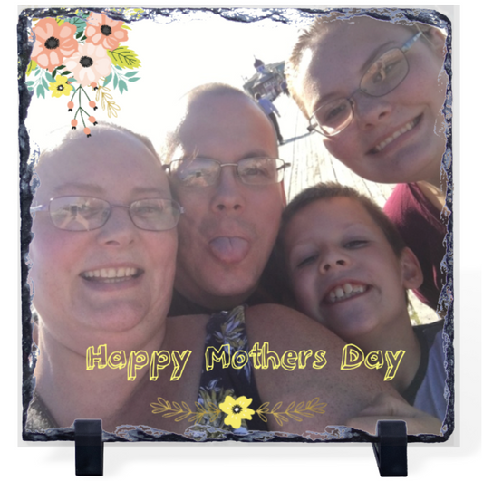 Personalised Mother’s Day Photo Slate